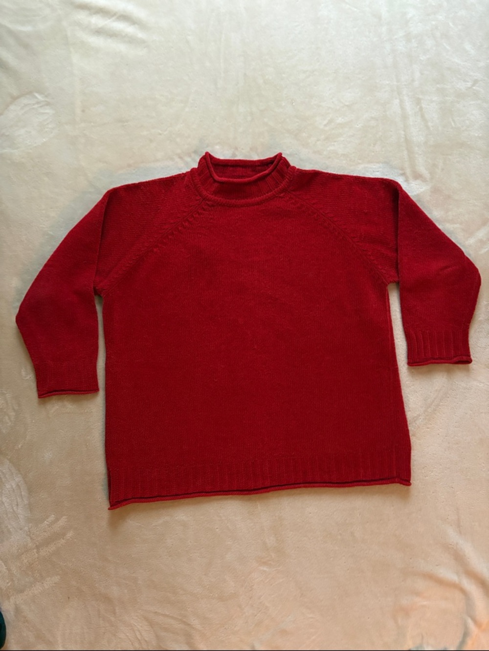 Country Road Cherry Red Knit Sweater